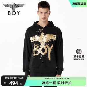 boylondon卫衣朋克连帽