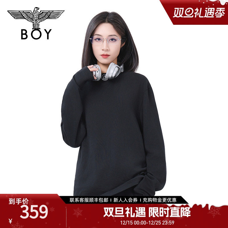 2025春季新款情侣纯色时尚潮牌百搭半高领长袖T恤N00041