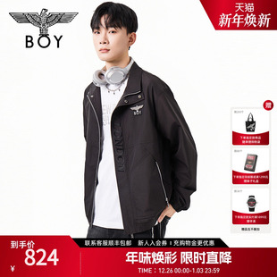 外套潮牌街头休闲翻领夹克N23069 男女同款 BOYLONDON2025春季 新款