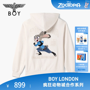 卫衣春季 BOYLONDON朱迪开衫 外套N06040 迪士尼疯狂动物城合作