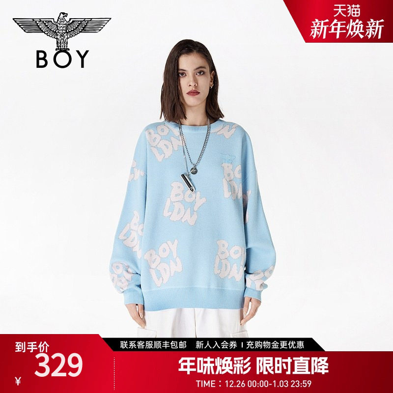 长袖休闲情侣款boylondon