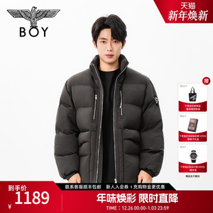 刺绣保暖棉衣外套N29023 男女棉服2025年冬新款 BOYLONDON冬季 短款