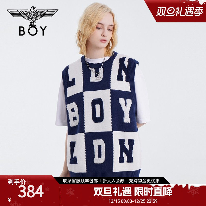 boylondon23马甲毛织无袖