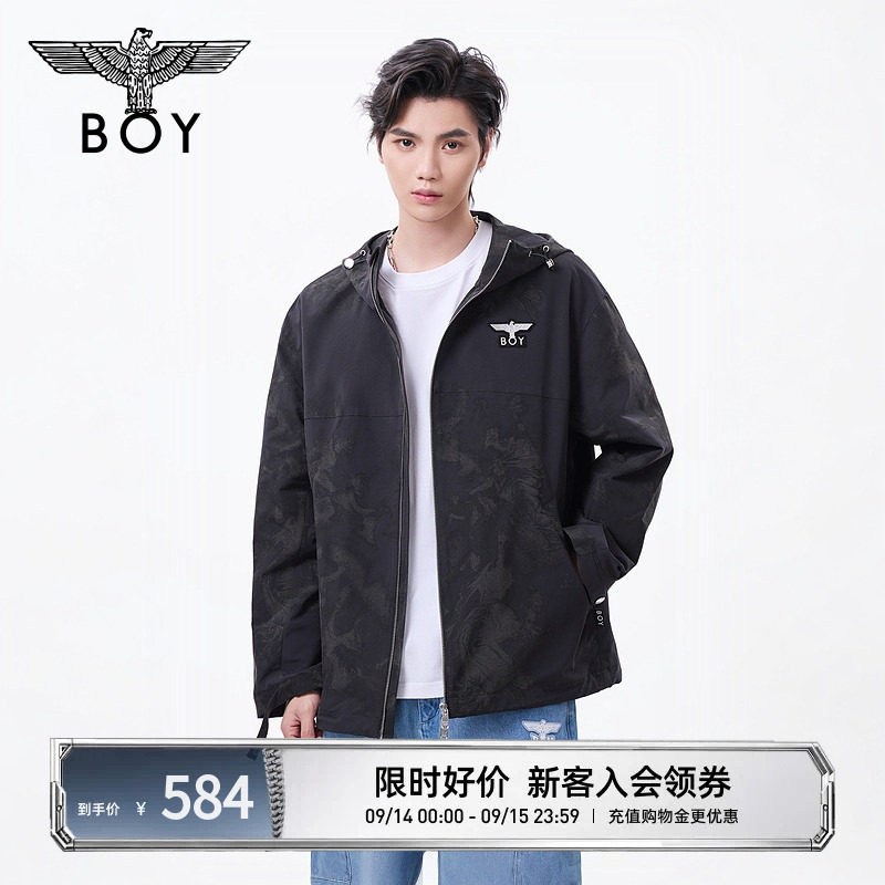 【混沌纪元】BOYLONDON情侣夹克朋克风休闲潮牌外套秋季N23022图片