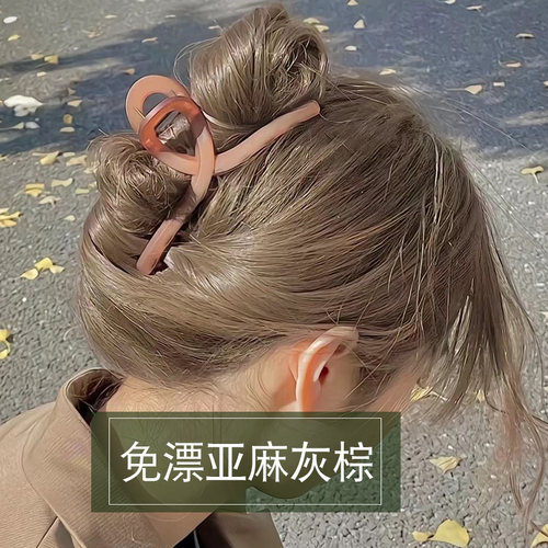 【佳琪推荐】亚麻灰粽色染发膏