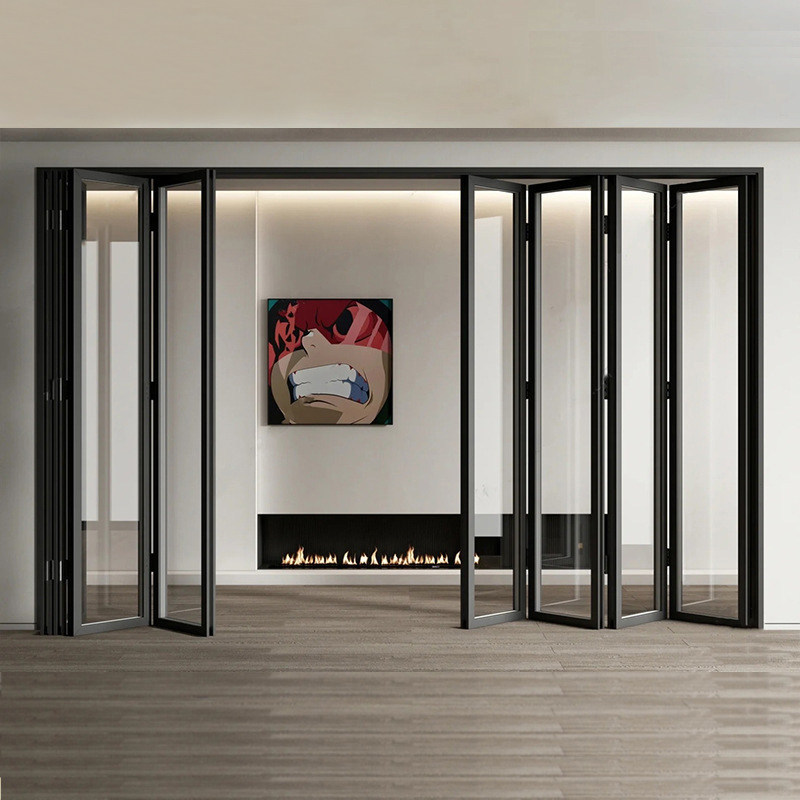 铝合金折叠门隔断门厨房玻璃移门阳台门面商铺洗车房重型门定制,全屋定制,阳台门,淘宝优惠券,粉丝福利购,淘宝优惠卷