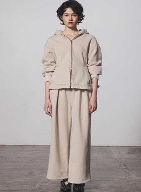 包邮包税 UMII 日本代购 coel 12月 收腰宽松休闲裤 185407039