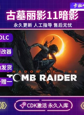 Steam正版古墓丽影11暗影激活码CDKEY国区全球区电脑PC中文游戏