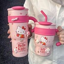 三丽鸥玉桂狗冰霸杯316不锈钢巨无霸女生高颜值大容量吸管保温杯