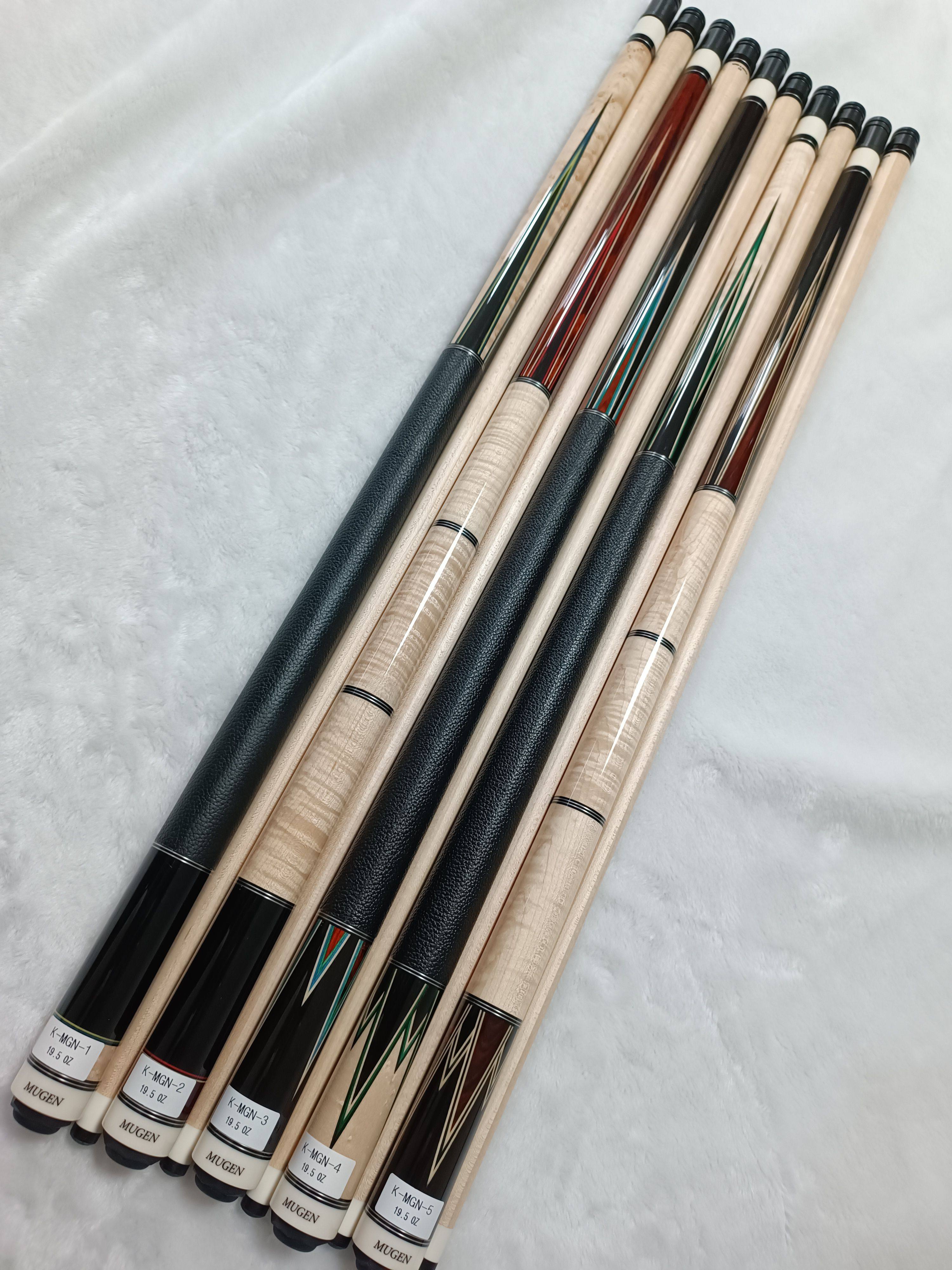 原装进口正品武藏MUGEN手工杆九球杆黑八杆