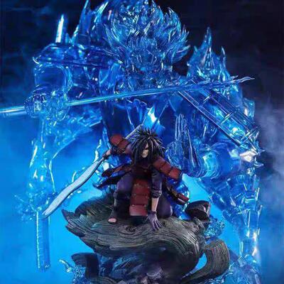 火影忍者手办超巨大型GK宇智波斑须佐能乎斑爷模型盲盒雕像摆件