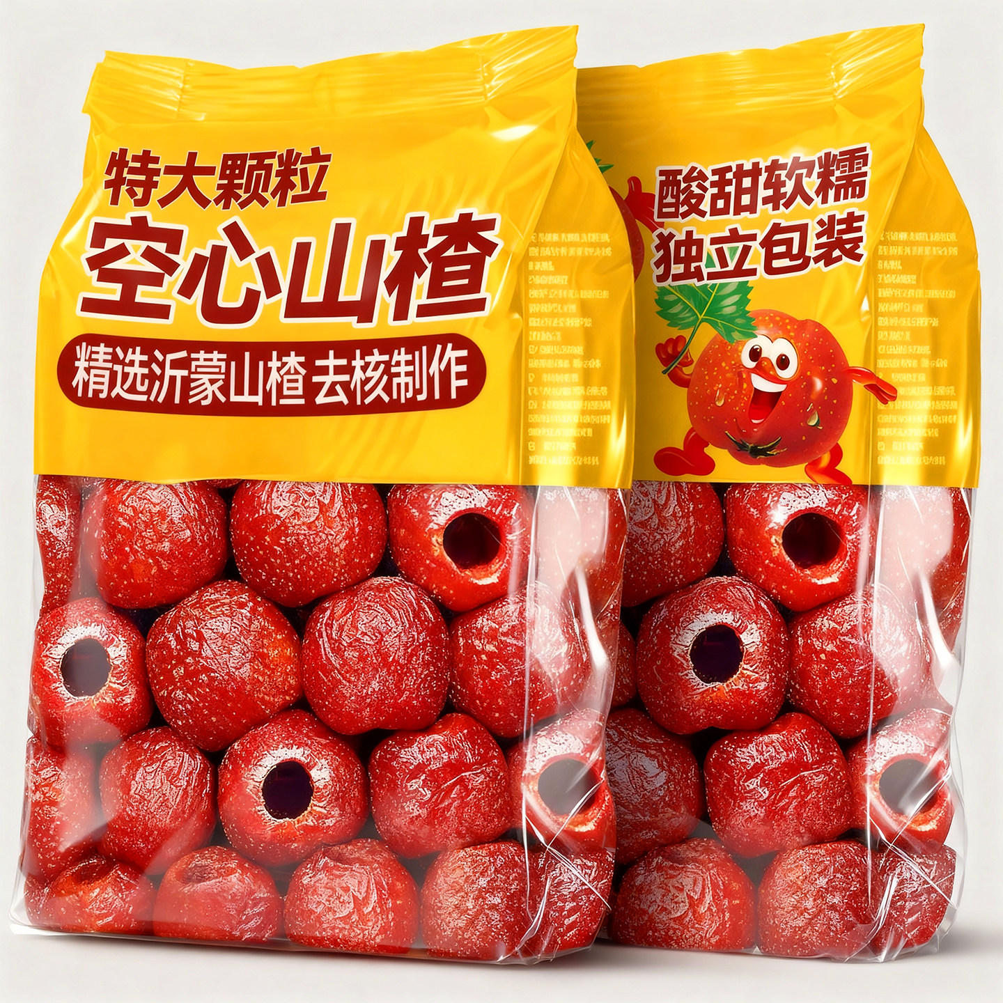 空心山楂零食去无核独立包装蔗糖添加官方旗舰店沂蒙果脯干蜜饯,零食/坚果/特产,山楂类制品,淘宝优惠券,粉丝福利购,淘宝优惠卷