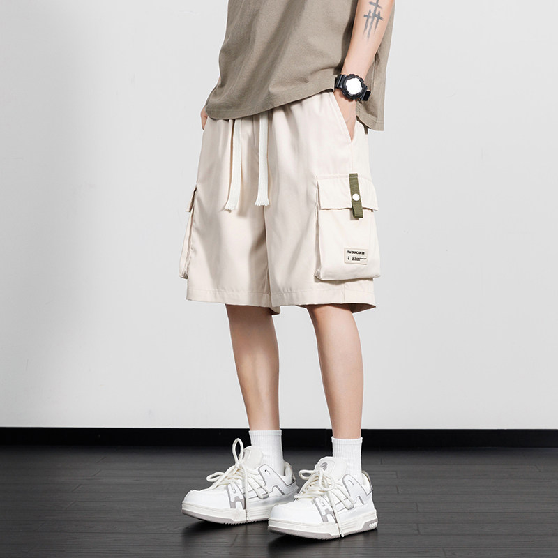 夏季新款大码宽松男士短裤五分裤男运动休闲裤子夏季薄款潮流透气 - 驰晨运动服饰企业店出品