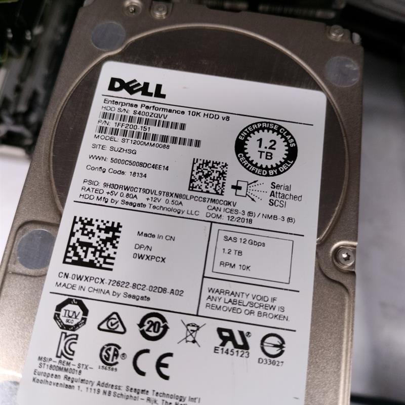 / 1.2T SAS 10K 12GB ST1200MM0088 WXPCX 现货