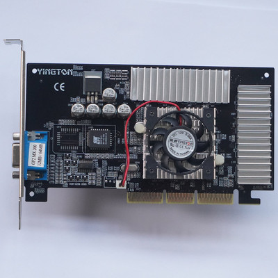 GEFORCE2 GF2 MX MX200 64M AGP4X  老机显卡