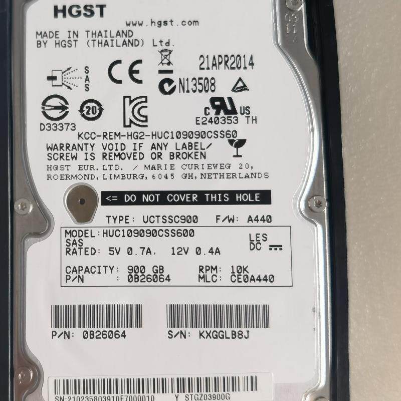 huawei 华为存储硬盘 02358039 900GB 10K 2.5寸 SAS STGZ03900G
