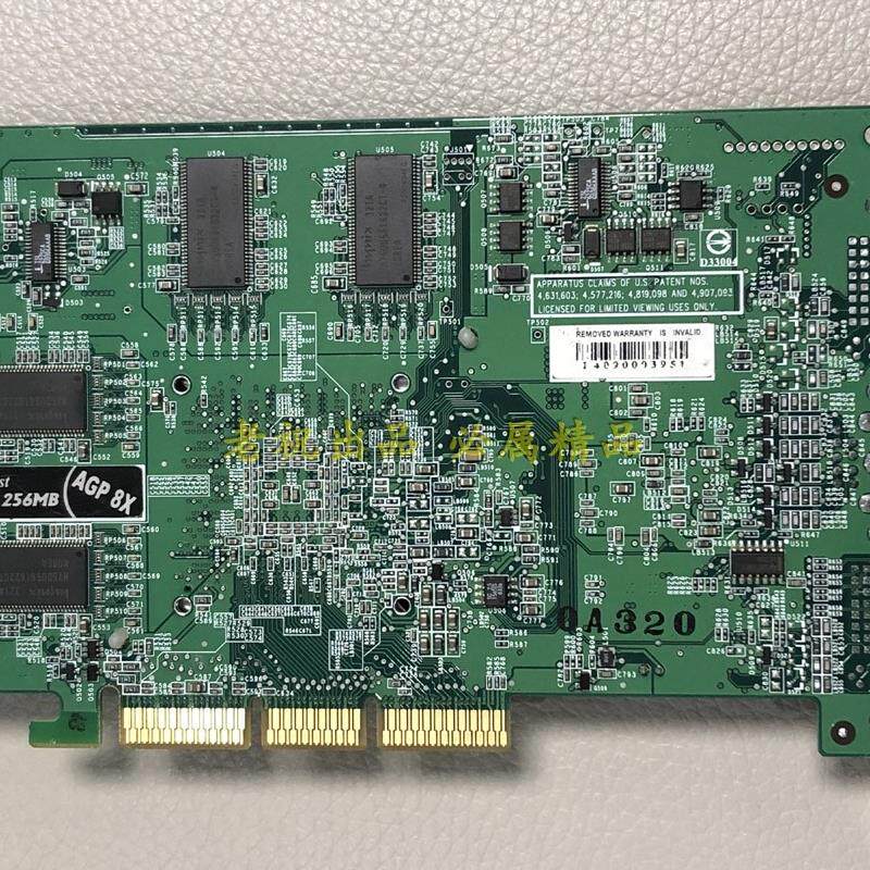 Geforce FX5700 256M AGP8X 视频输入输出  A360 显卡