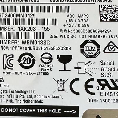 X3550 X3500 X3650 M5 X3850 X6 2.4T SAS 01GV071 2.4TB硬盘