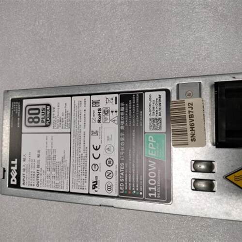 DELL750W 1100W EPP电源T640 R730 R740服务器L1100E-S 9TMRF