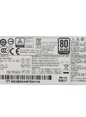 适用惠普小欧S01电源PCH019 PE-1181-3HL D18-180P1A PA-1181-3HC