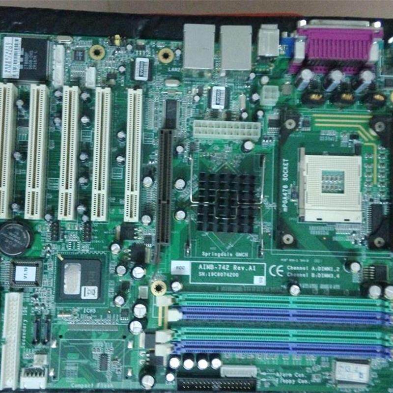研华 工业级主机板 AIMB-742 AIMB-742G2 工控 母板 478 865G