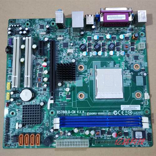 全新  清华同方 RS780LQ-CM 780 MCP61PQ-CM AM3全集成 主板