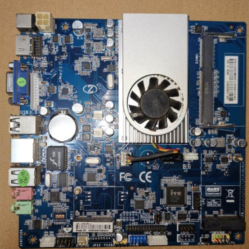 智傲工控一体机智傲主板ZA-1900AC1,板自带J1900四核CPU 超薄