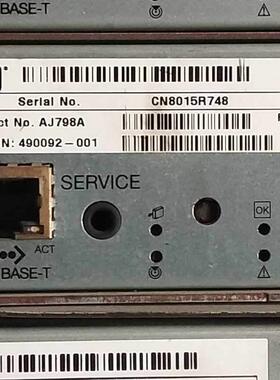 HP MAS2000 StorageWorks MSA2300 FC控制器 AJ798A 490092-001