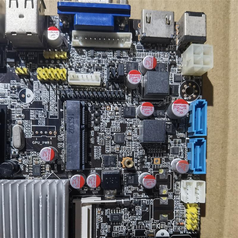 迷你一体机主板TG-HM65-2365 带i3 2代 DDR3 Lvds POS机主板