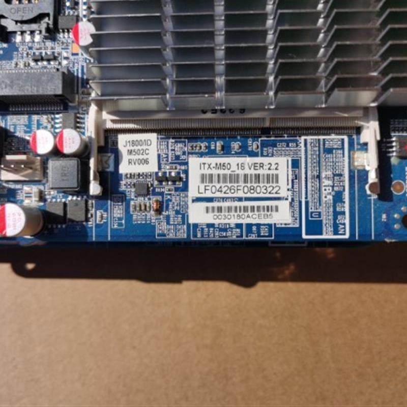 研域 M50_NC_18 NANO无风扇 云终端主板J1800itx主板POS工控