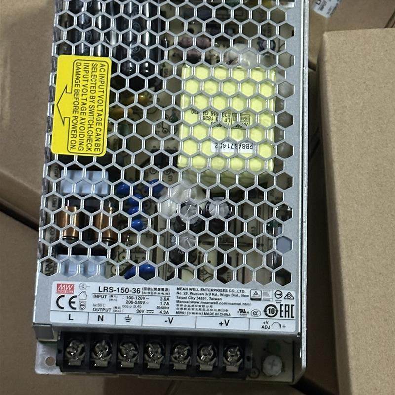 台湾LRS-150-36 36V4.3A直流开关电源 原装正品