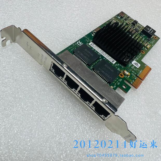 intel I350AM4 四口千兆电口网卡PCI-E I350-T4V2服务器网卡