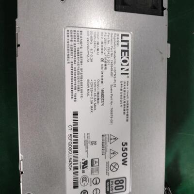 原装惠普HP DL120/160/180Gen9电源766879-001 HSTNS-PL53 550W