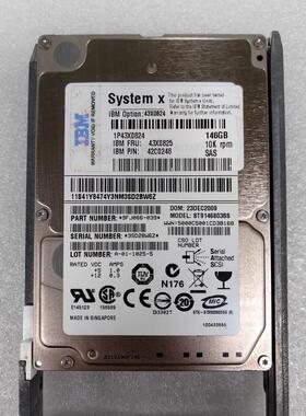 IBM 43X0825 43X0824 42C0248 146G 10K 2.5 SAS 服务器硬盘
