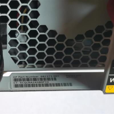HP 3PAR M6710 682373-001 0960991-11 SP-PCM01-HE580AC-HP 电源