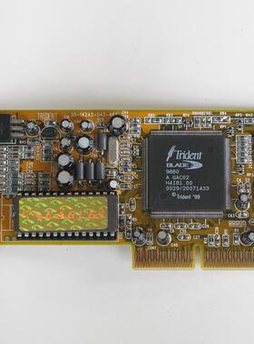 Trident BLADE3D 9880 AGP1X   老机 显卡