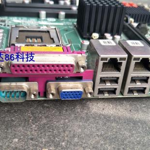 775针台式 R10 电脑工控设备机主板双网口DDR2 Q354 IEI威强IMB