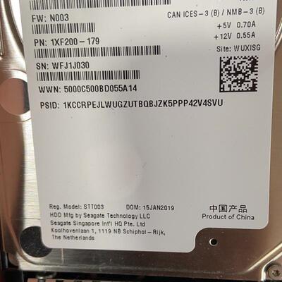 Exos 10E2400 ST600MM0009 600G SAS 10K 12G 2.5寸硬盘