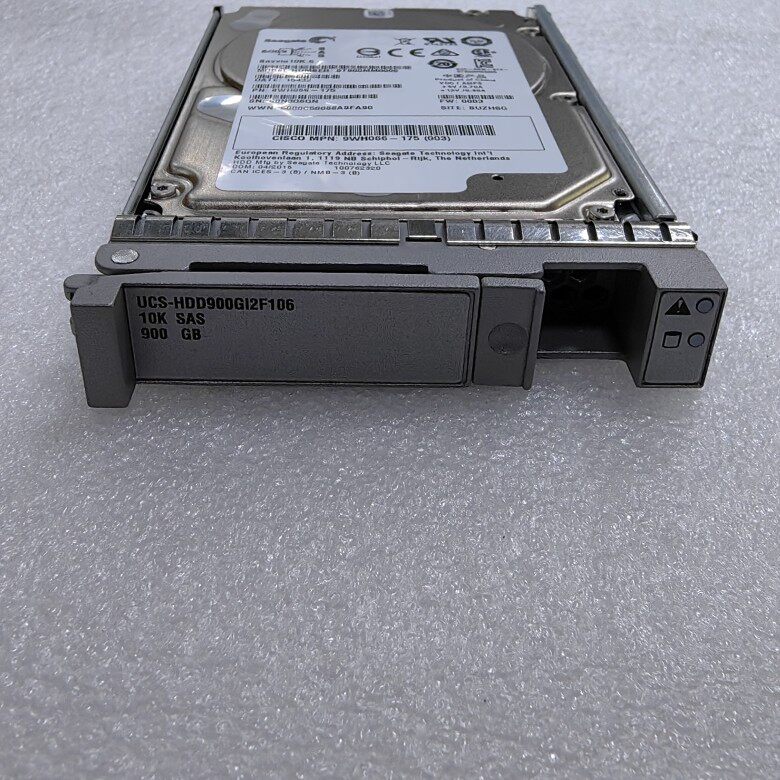 思科 UCS-HDD900G12F106 9WH066-175 900G 10K 6Gb SAS 2.5硬盘