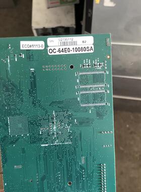 DALSA X64-CL OC-64E0-10080SA IPRO0  camera link 图像采集卡