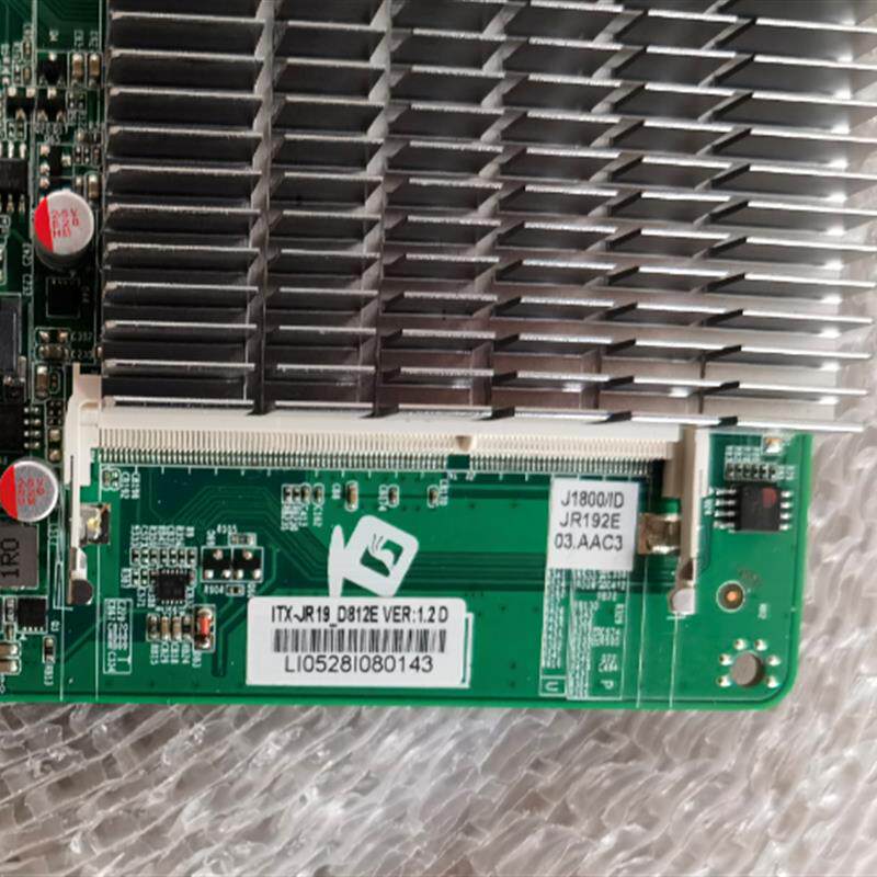 研域工控ITX-JR19-D812E J1800集成CPU 2.41主频 一体机主板