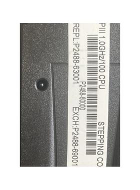 奔三 P3 1.0GHz/100外频 1000/256/100/1.7V SLOT1 CPU SL4K单价