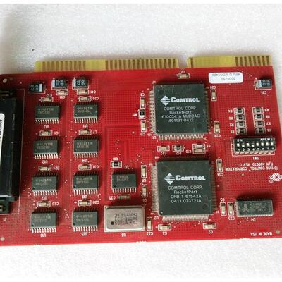 原装美国ROCKETPORT QUAD/DB9 5500-041844 Quad/Ocat ISA工业卡