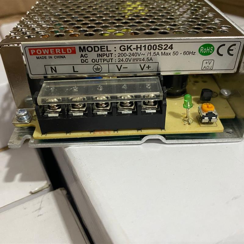 新星电源GK-H100S24 工业工控电源 原装正品数控设备电源24V4.5A