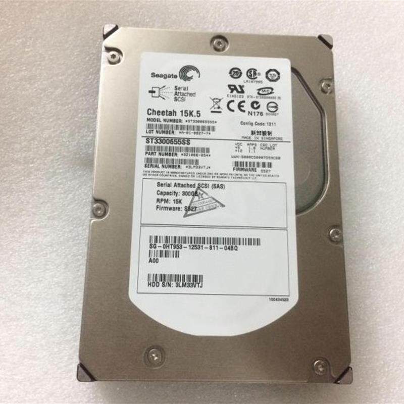 DELL 2950 2900 R710 服务器硬盘 300G 15K6 3.5 SAS ST3300656SS