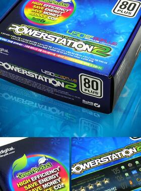 PowerStation2 PS2-450EF 80PLUS 工业级 ATX 450W 台式机 电源