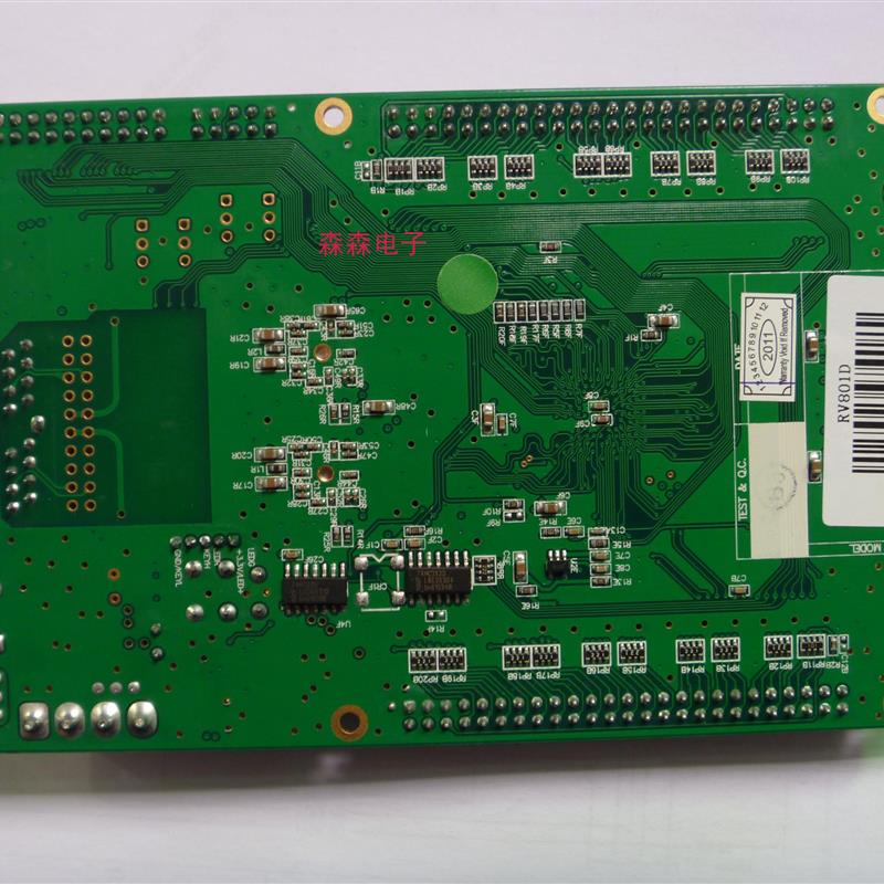 LED显示屏控制卡 LINSN灵星雨接收卡RV801D