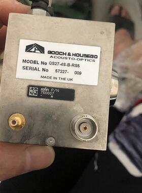 原厂GOOCH & HOUSEGO ACOUSTO-OPTICS QS27-4S-B-RS5 激光Q开关