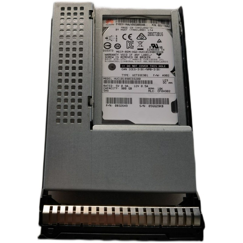 华为 900G SAS 10K 12Gb 服务器硬盘2.5转3.5寸 02311NAJ V3 V5