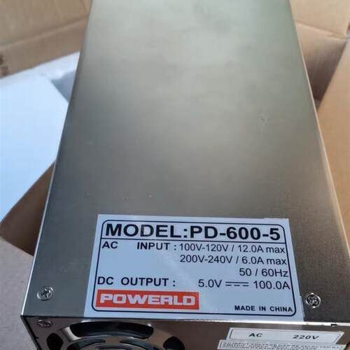 普德 12V 50A 开关电源600W PD-600-12 5V 100A DP-600-5